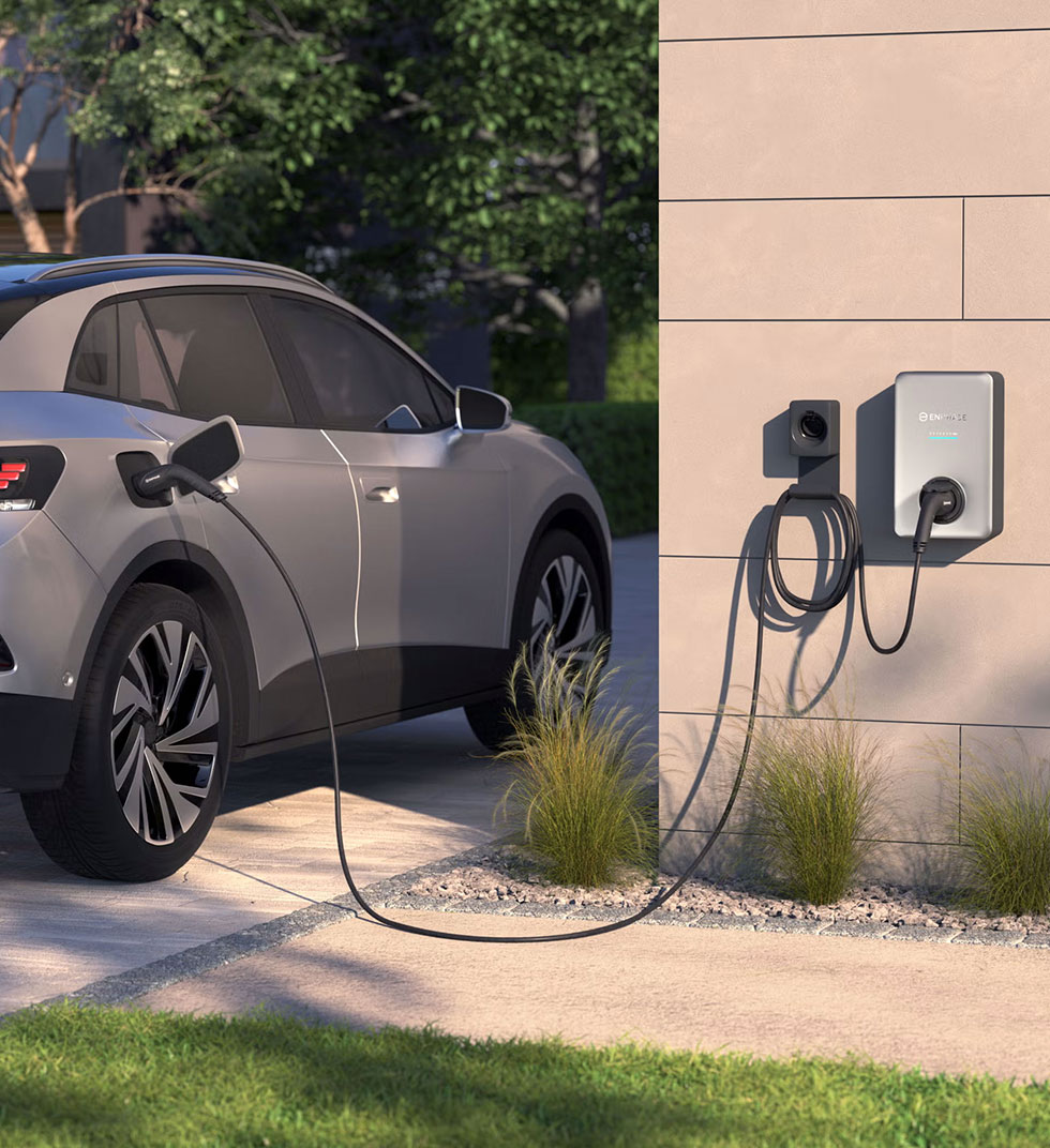 borne de recharge solaire pour voiture électrique