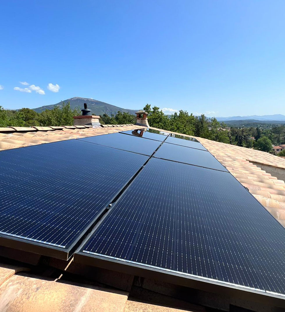 panneau solaire pour borne de recharge véhicule électrique